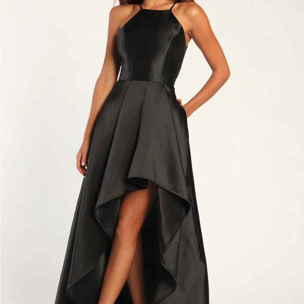Elegant Black Evening Gown
